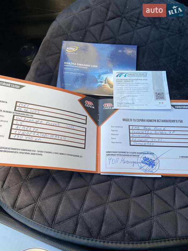 Седан Volkswagen Passat 2012 в Вишневом