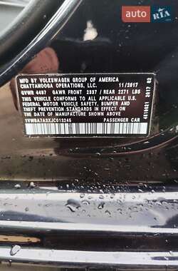 Седан Volkswagen Passat 2017 в 