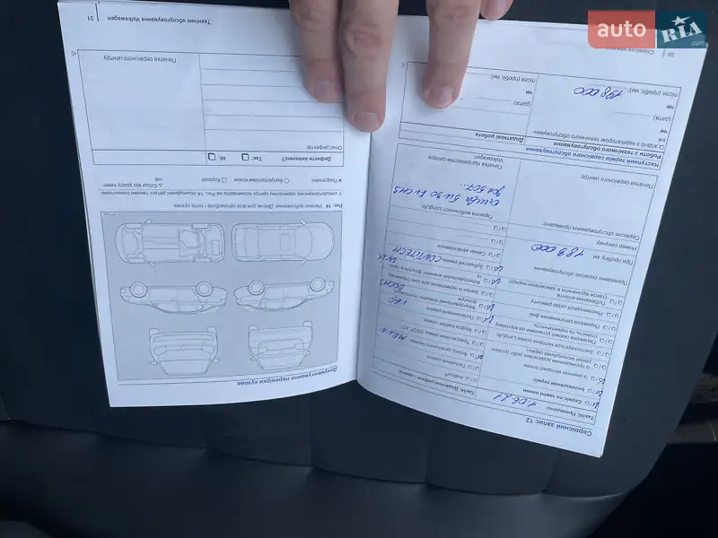 Седан Volkswagen Passat 2016 в Ужгороде документ