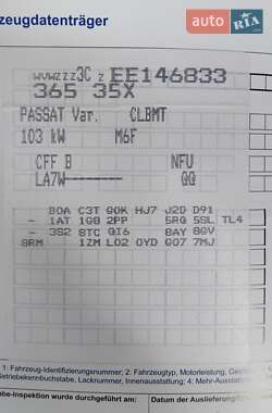 Універсал Volkswagen Passat 2014 в 