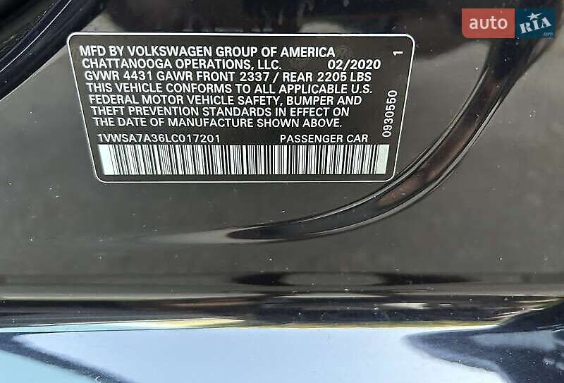 Седан Volkswagen Passat 2020 в Киеве