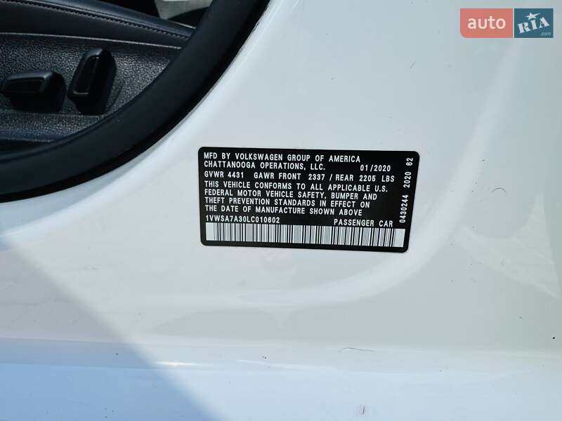 Седан Volkswagen Passat 2020 в Одессе