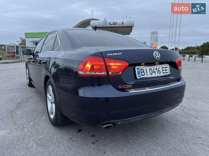 Седан Volkswagen Passat 2012 в Полтаве