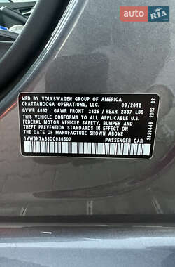Седан Volkswagen Passat 2012 в 