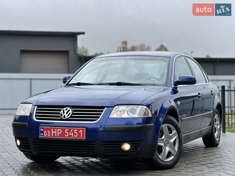 Седан Volkswagen Passat 2002 в Тернополе