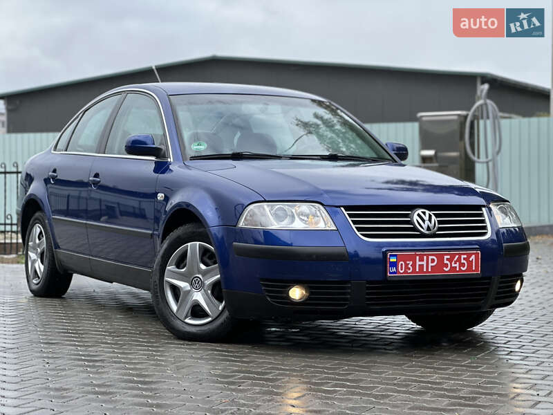 Седан Volkswagen Passat 2002 в Тернополе