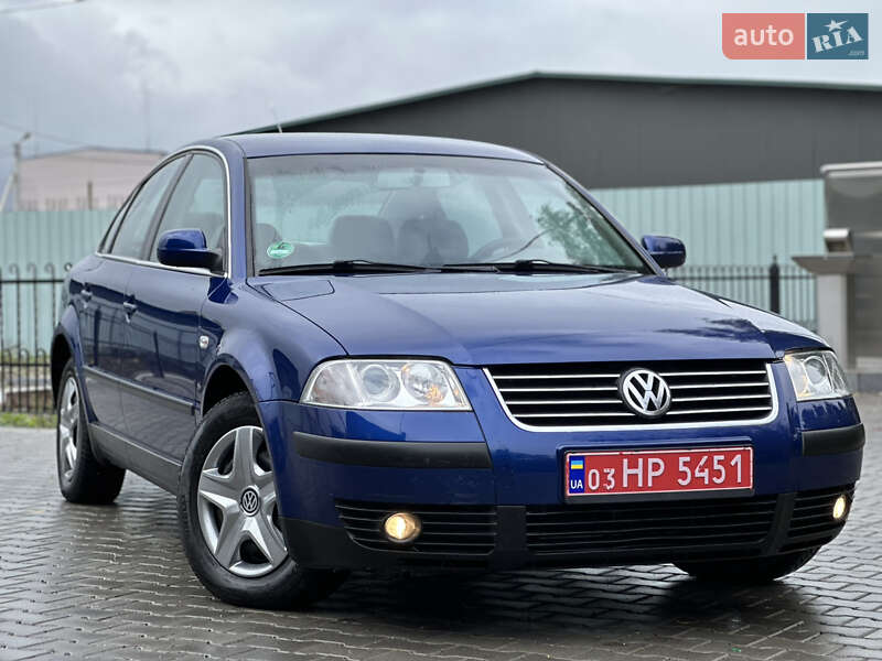 Седан Volkswagen Passat 2002 в Тернополе