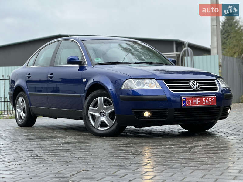 Седан Volkswagen Passat 2002 в Тернополе