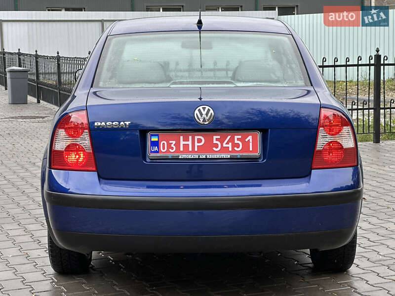 Седан Volkswagen Passat 2002 в Тернополе