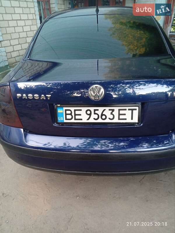 Седан Volkswagen Passat 2001 в Кривом Озере фото 12 Седан Volkswagen Passat 2001 в Кривом Озере