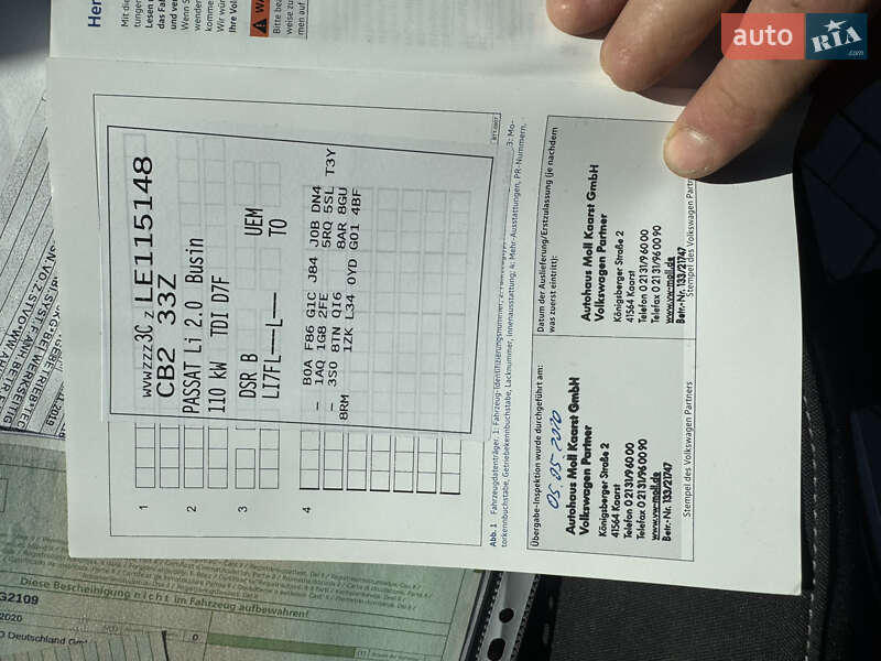 Седан Volkswagen Passat 2020 в Луцке