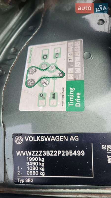 Седан Volkswagen Passat 2002 в Тернополе фото 4 Седан Volkswagen Passat 2002 в Тернополе