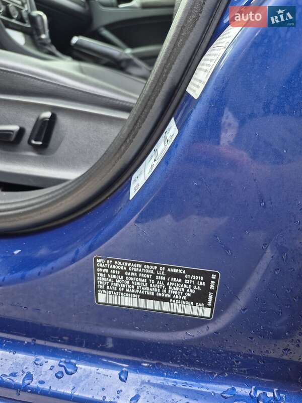 Седан Volkswagen Passat 2016 в Александрие