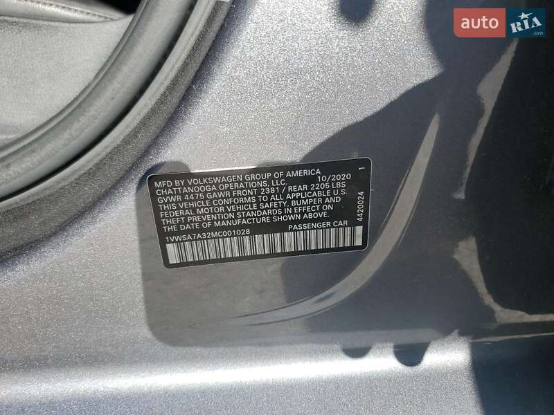 Седан Volkswagen Passat 2021 в Хмельницком