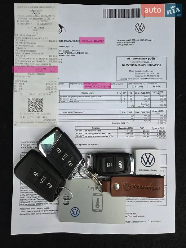 Универсал Volkswagen Passat 2021 в Виннице документ 2 фото Универсал Volkswagen Passat 2021 в Виннице документ