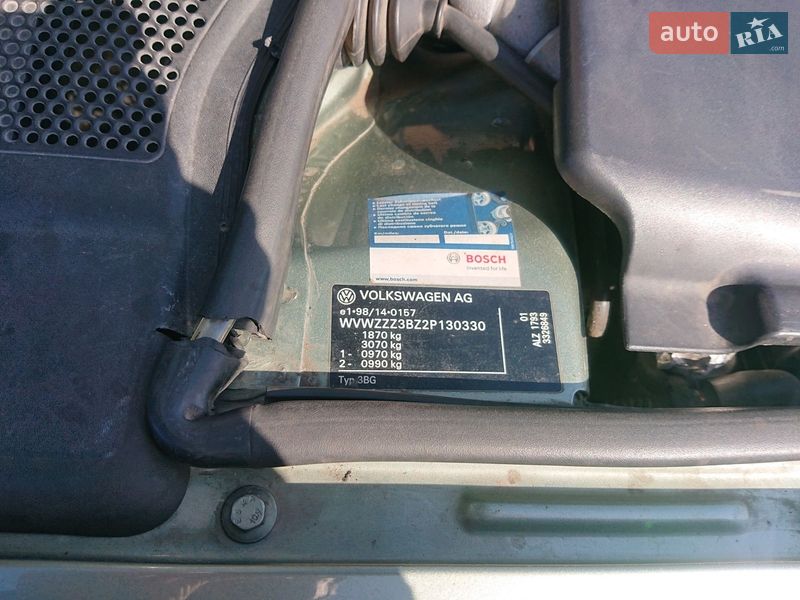 Седан Volkswagen Passat 2001 в Черкассах