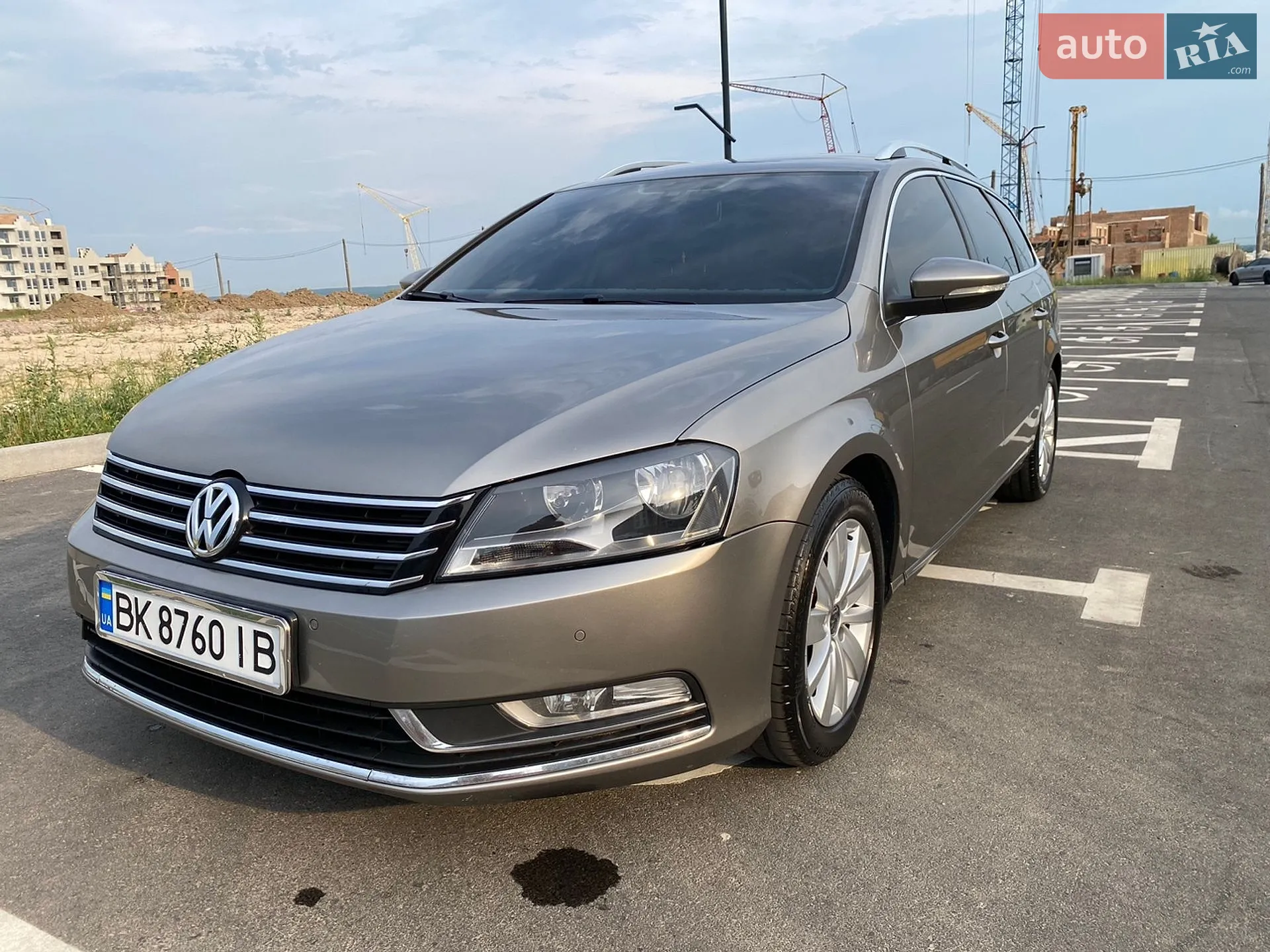 Volkswagen Passat 2012 VIN WVWZZZ3CZCE144687 фото оголошення 2 з 5