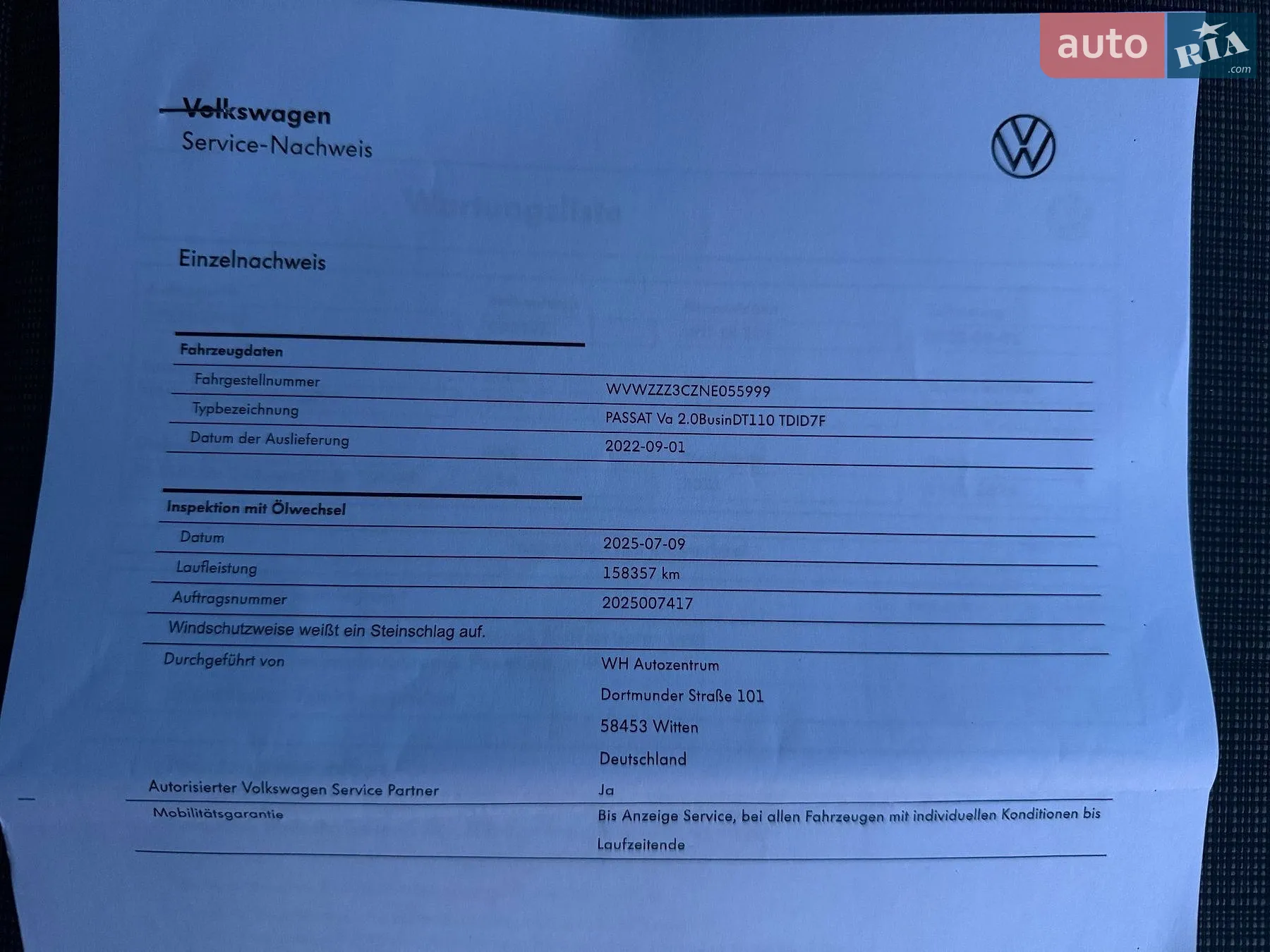 2022 Volkswagen Passat - мініатюра 11