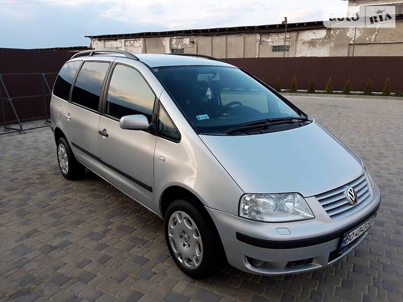 Мінівен Volkswagen Sharan 2002 в Теребовлі