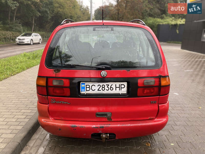 Минивэн Volkswagen Sharan 1998 в Львове