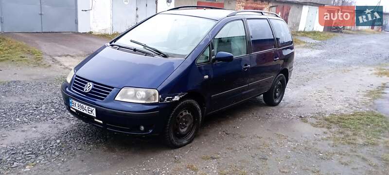 Volkswagen Sharan 2002 Volkswagen Sharan 2002