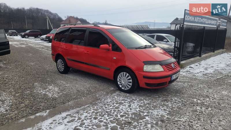 Мінівен Volkswagen Sharan 2001 в Тячеві