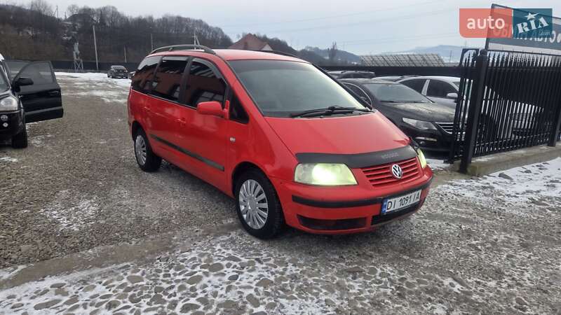 Мінівен Volkswagen Sharan 2001 в Тячеві