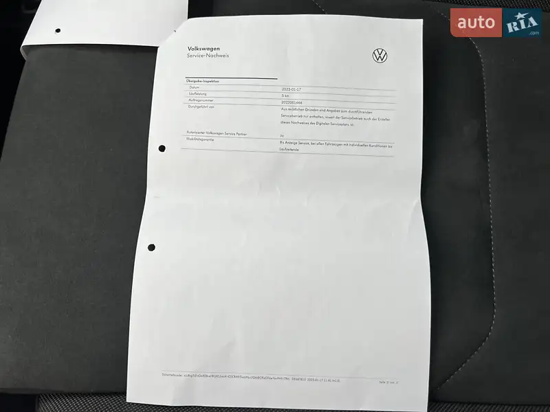 Внедорожник / Кроссовер Volkswagen Tiguan Allspace 2022 в Луцке документ 3 фото Внедорожник / Кроссовер Volkswagen Tiguan Allspace 2022 в Луцке документ