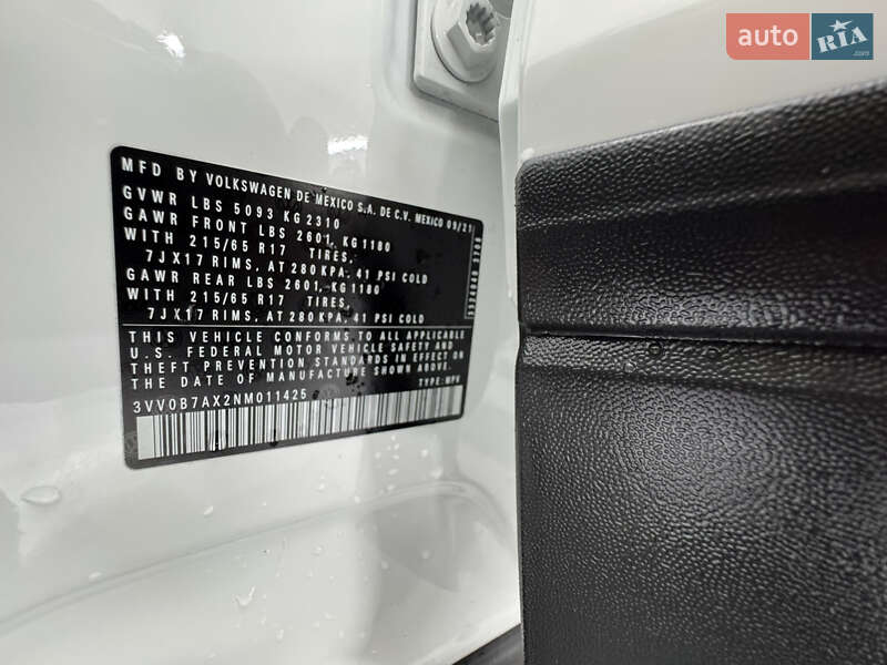 Внедорожник / Кроссовер Volkswagen Tiguan Allspace 2022 в Трускавце фото 80 Внедорожник / Кроссовер Volkswagen Tiguan Allspace 2022 в Трускавце