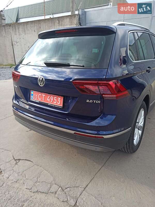 Внедорожник / Кроссовер Volkswagen Tiguan 2018 в Вознесенске