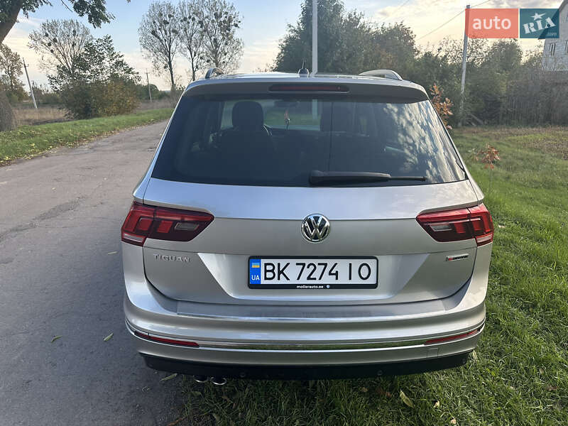 Внедорожник / Кроссовер Volkswagen Tiguan 2018 в Здолбунове