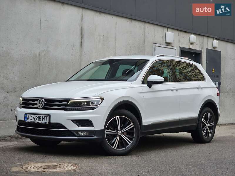 Позашляховик / Кросовер Volkswagen Tiguan 2019 в Києві