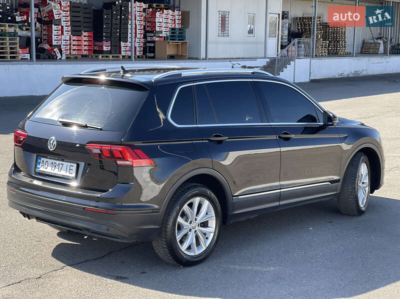 Внедорожник / Кроссовер Volkswagen Tiguan 2018 в Мукачево