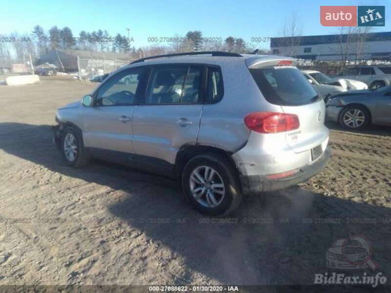 Позашляховик / Кросовер Volkswagen Tiguan 2017 в Черкасах