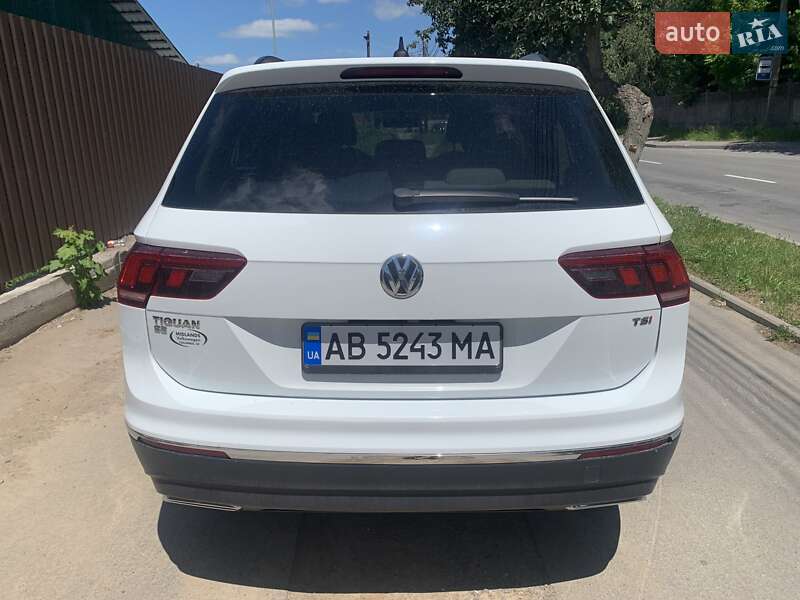 Внедорожник / Кроссовер Volkswagen Tiguan 2018 в Виннице