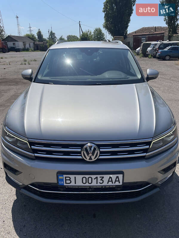 Внедорожник / Кроссовер Volkswagen Tiguan 2017 в Киеве