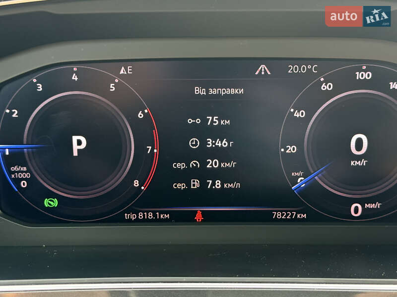 Позашляховик / Кросовер Volkswagen Tiguan 2019 в Києві фото 23 Позашляховик / Кросовер Volkswagen Tiguan 2019 в Києві