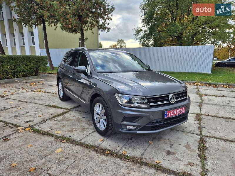 Позашляховик / Кросовер Volkswagen Tiguan 2019 в Стрию