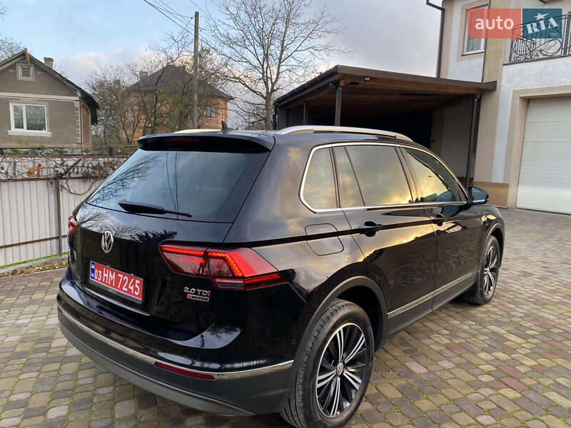 Внедорожник / Кроссовер Volkswagen Tiguan 2018 в Черновцах