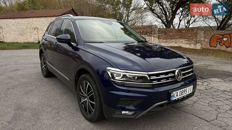 Внедорожник / Кроссовер Volkswagen Tiguan 2018 в Полтаве