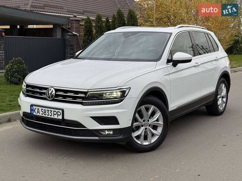 Внедорожник / Кроссовер Volkswagen Tiguan 2019 в Киеве