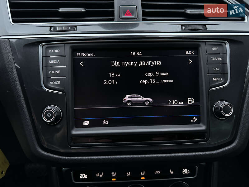 Внедорожник / Кроссовер Volkswagen Tiguan 2017 в Бережанах