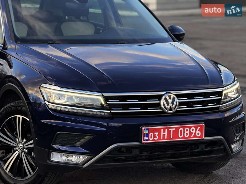 Внедорожник / Кроссовер Volkswagen Tiguan 2017 в Радивилове
