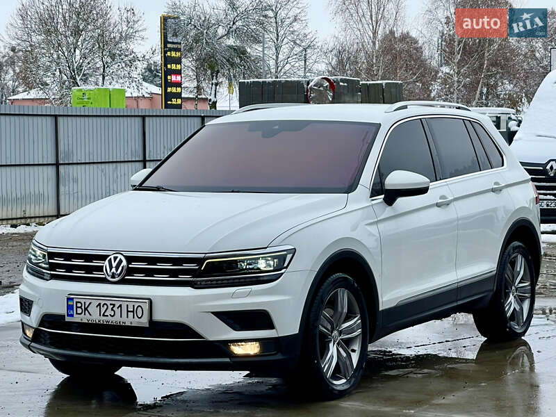 Внедорожник / Кроссовер Volkswagen Tiguan 2017 в Млинове