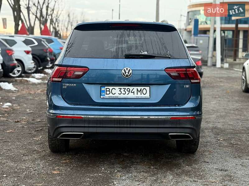 Внедорожник / Кроссовер Volkswagen Tiguan 2018 в Львове
