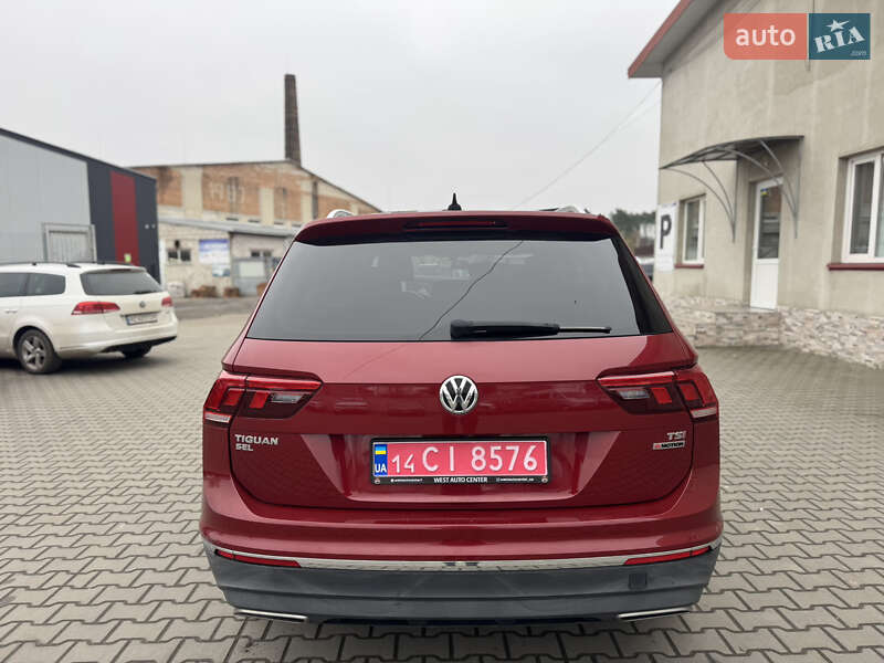 Внедорожник / Кроссовер Volkswagen Tiguan 2018 в Луцке фото 6 Внедорожник / Кроссовер Volkswagen Tiguan 2018 в Луцке