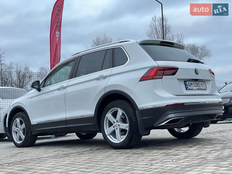 Внедорожник / Кроссовер Volkswagen Tiguan 2019 в Бердичеве