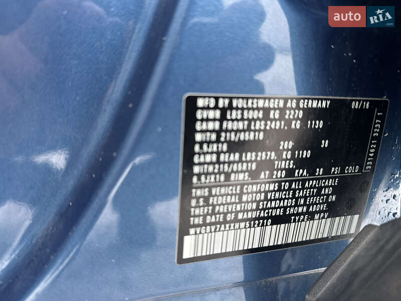 Позашляховик / Кросовер Volkswagen Tiguan 2016 в Львові фото 24 Позашляховик / Кросовер Volkswagen Tiguan 2016 в Львові