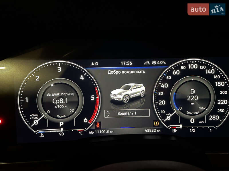 Позашляховик / Кросовер Volkswagen Touareg 2019 в Києві