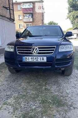 Внедорожник / Кроссовер Volkswagen Touareg 2005 в Гадяче